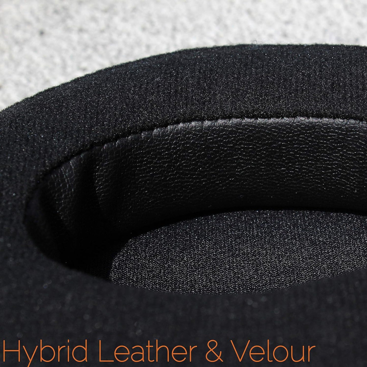 Wicked Cushions Velour Replacement Earpads for ATH M50X - Compatible with ATH M40X / M50XBT / Hyperx Cloud 1 & 2 / Steelseries Arctis 3/5 / 7 / 9X & Pro/Stealth 600 & More (Black)